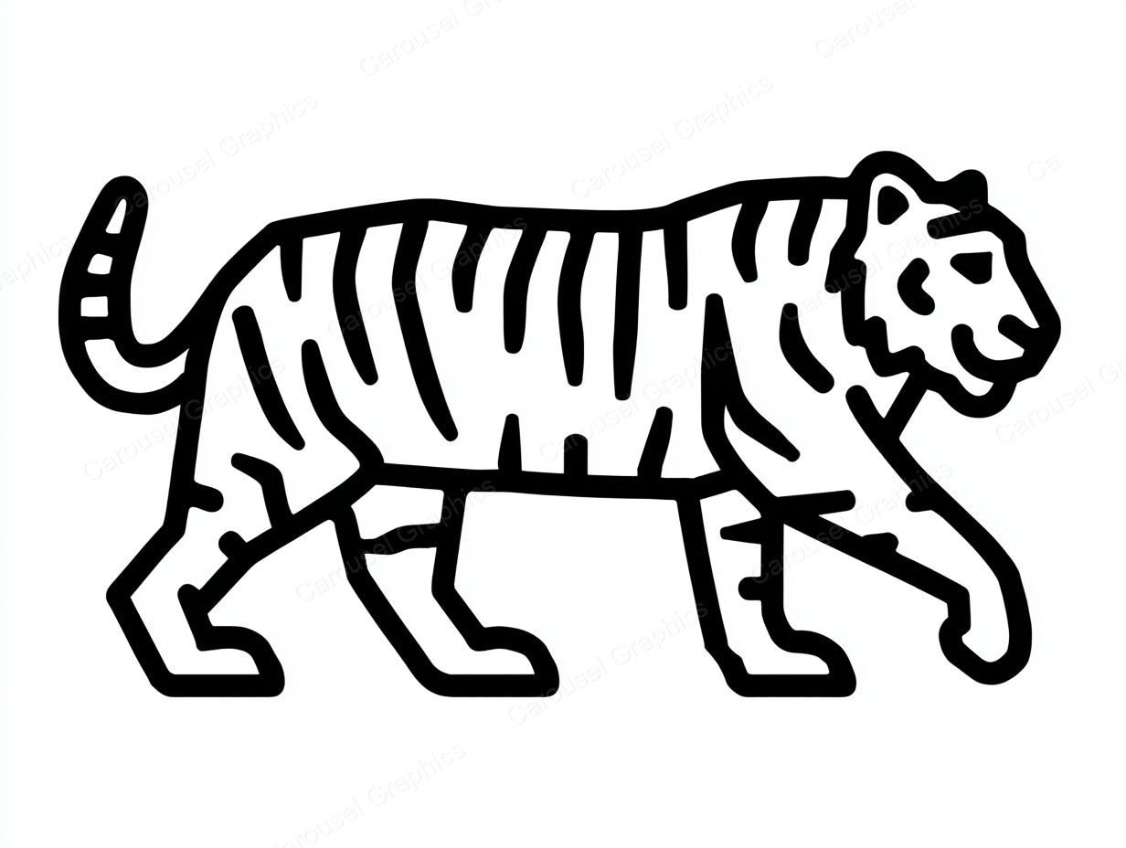 Tiger Vector Graphic preview