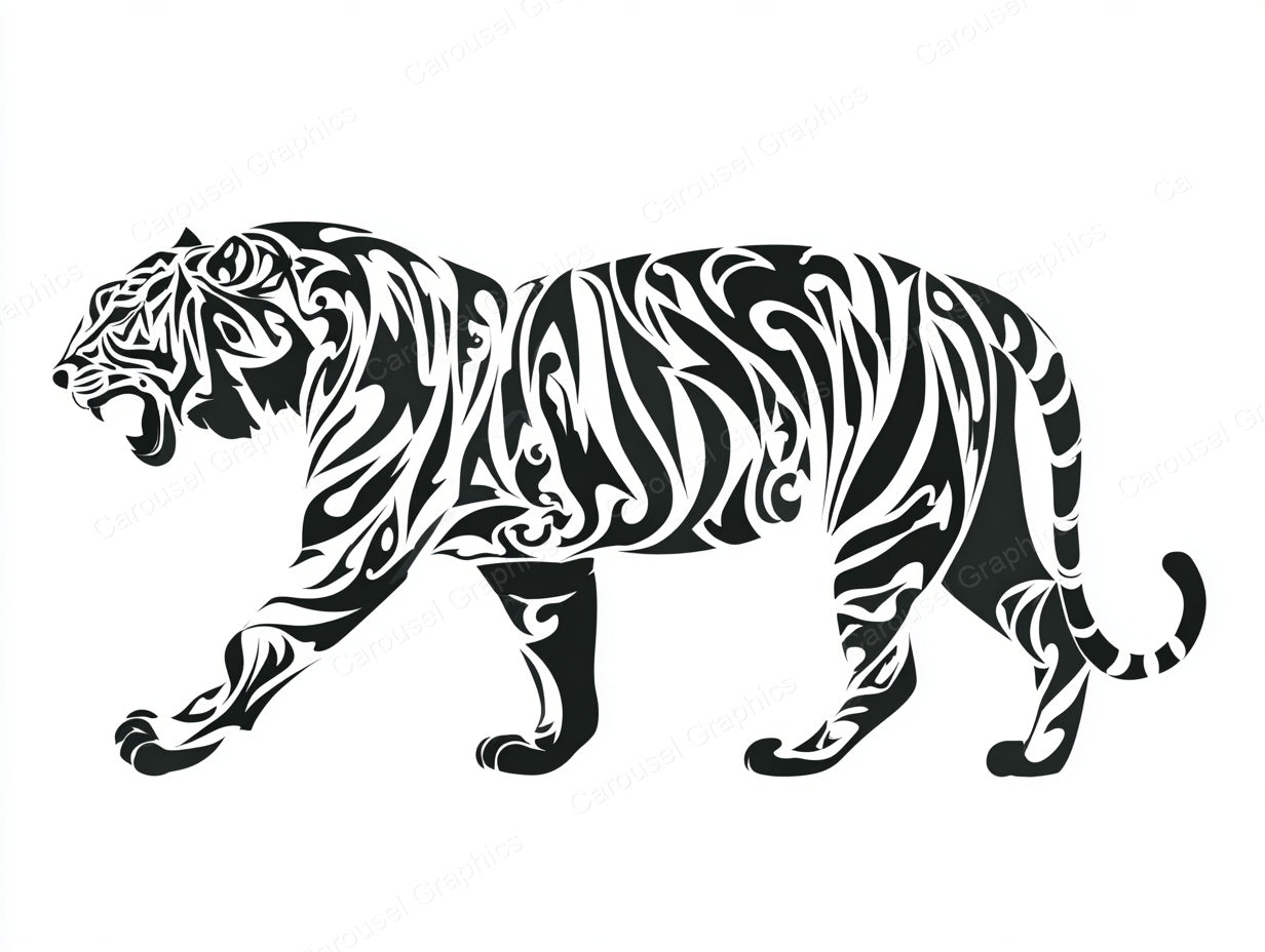 Tiger Vector Graphic preview