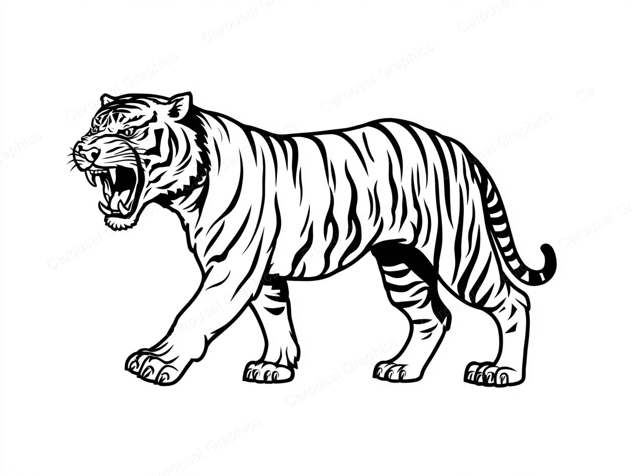 Tiger Vector Graphic preview
