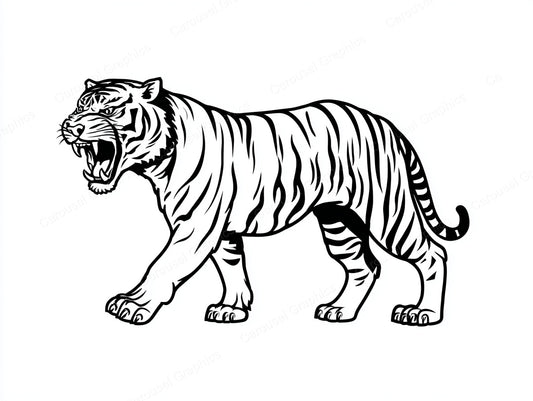 Tiger Vector Graphic preview
