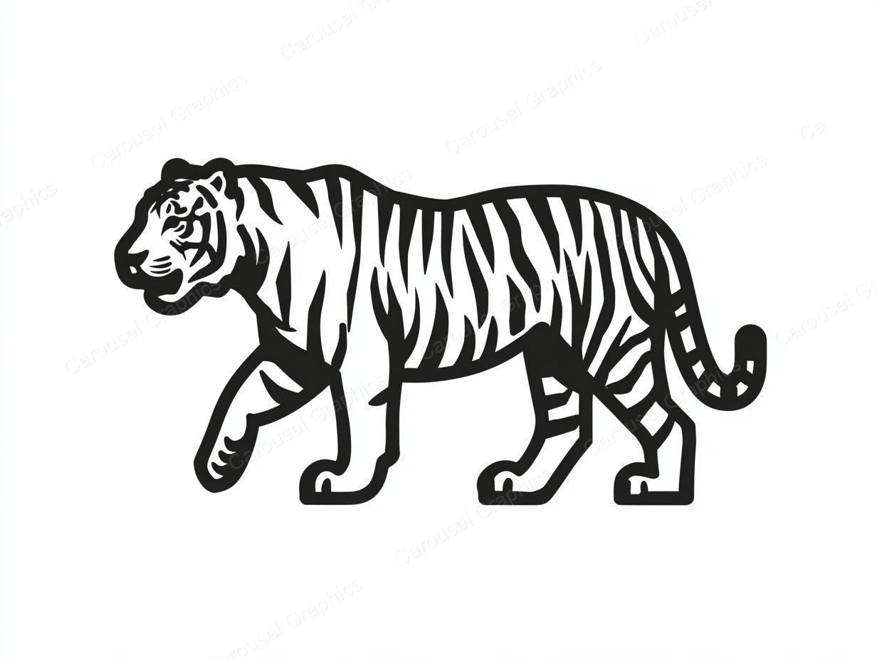 Tiger Vector Graphic preview