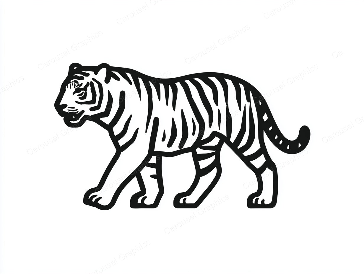 Tiger Vector Graphic preview