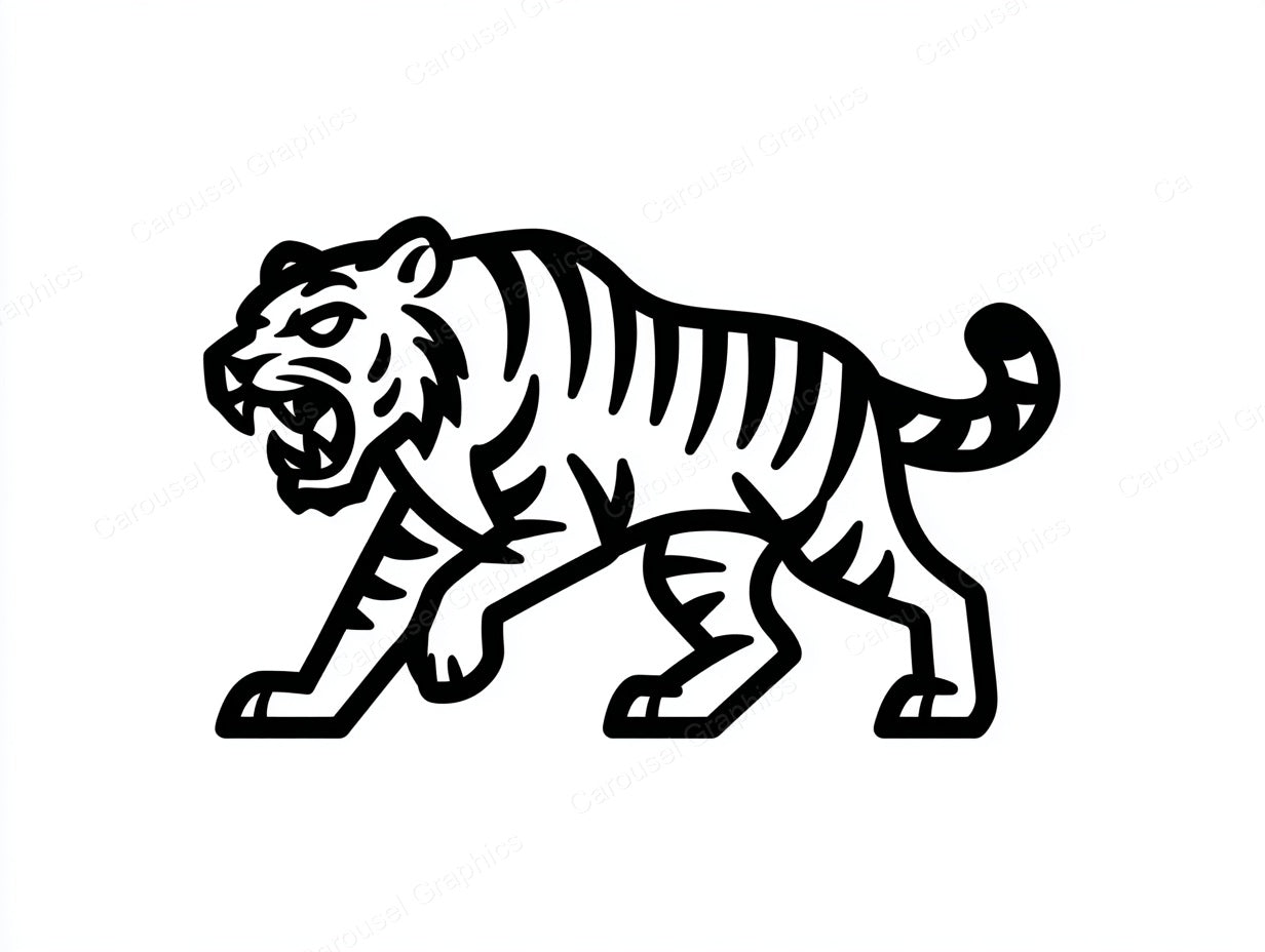 Tiger Vector Graphic preview