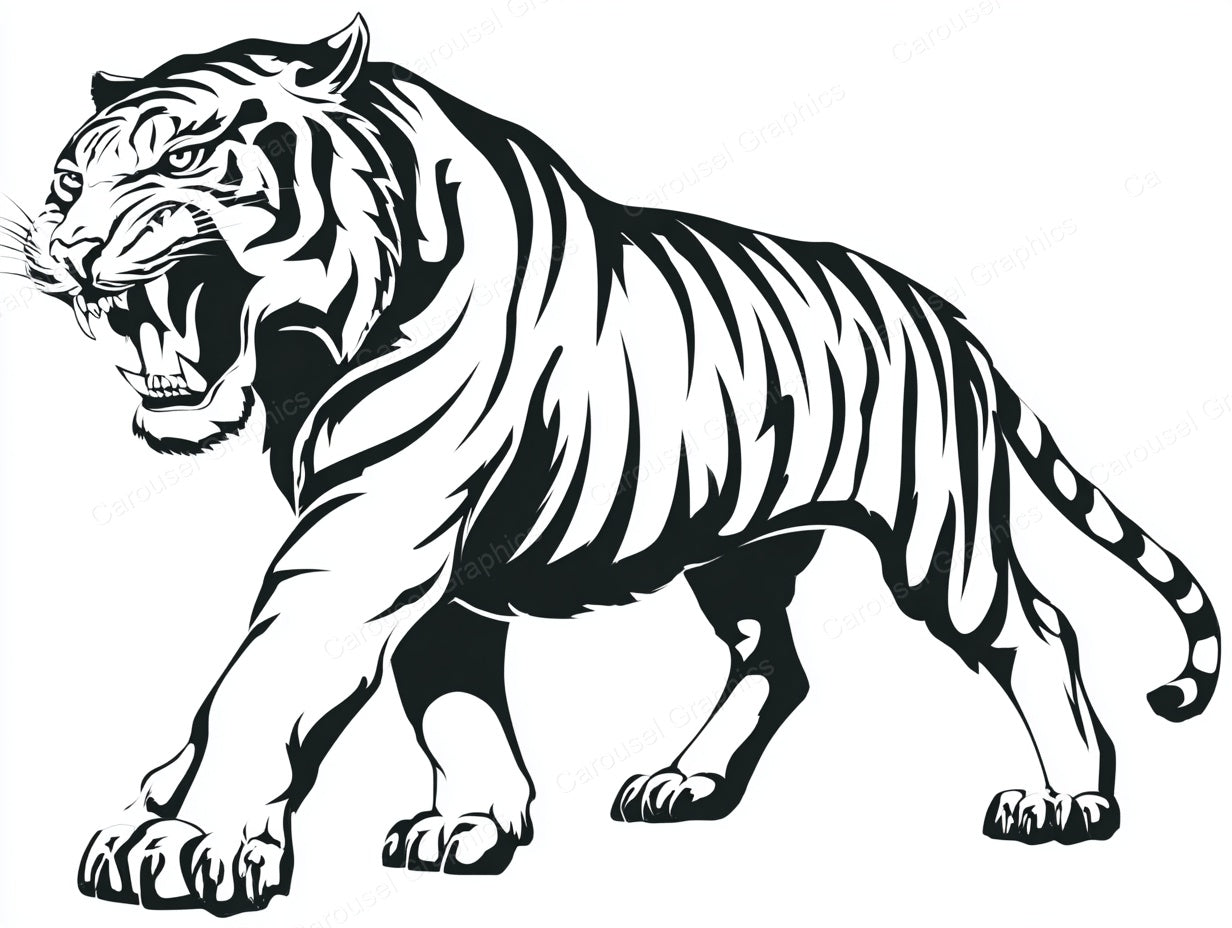 Tiger Vector Graphic preview