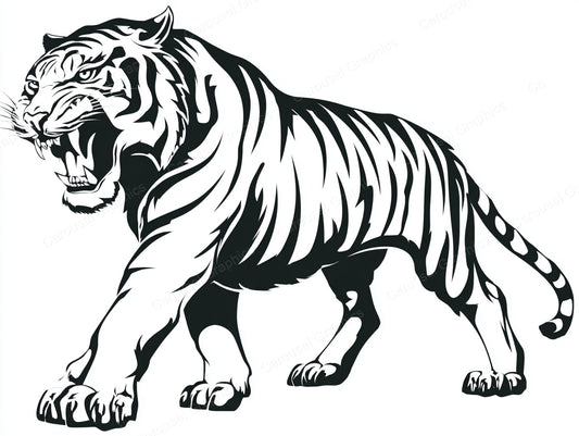 Tiger Vector Graphic preview