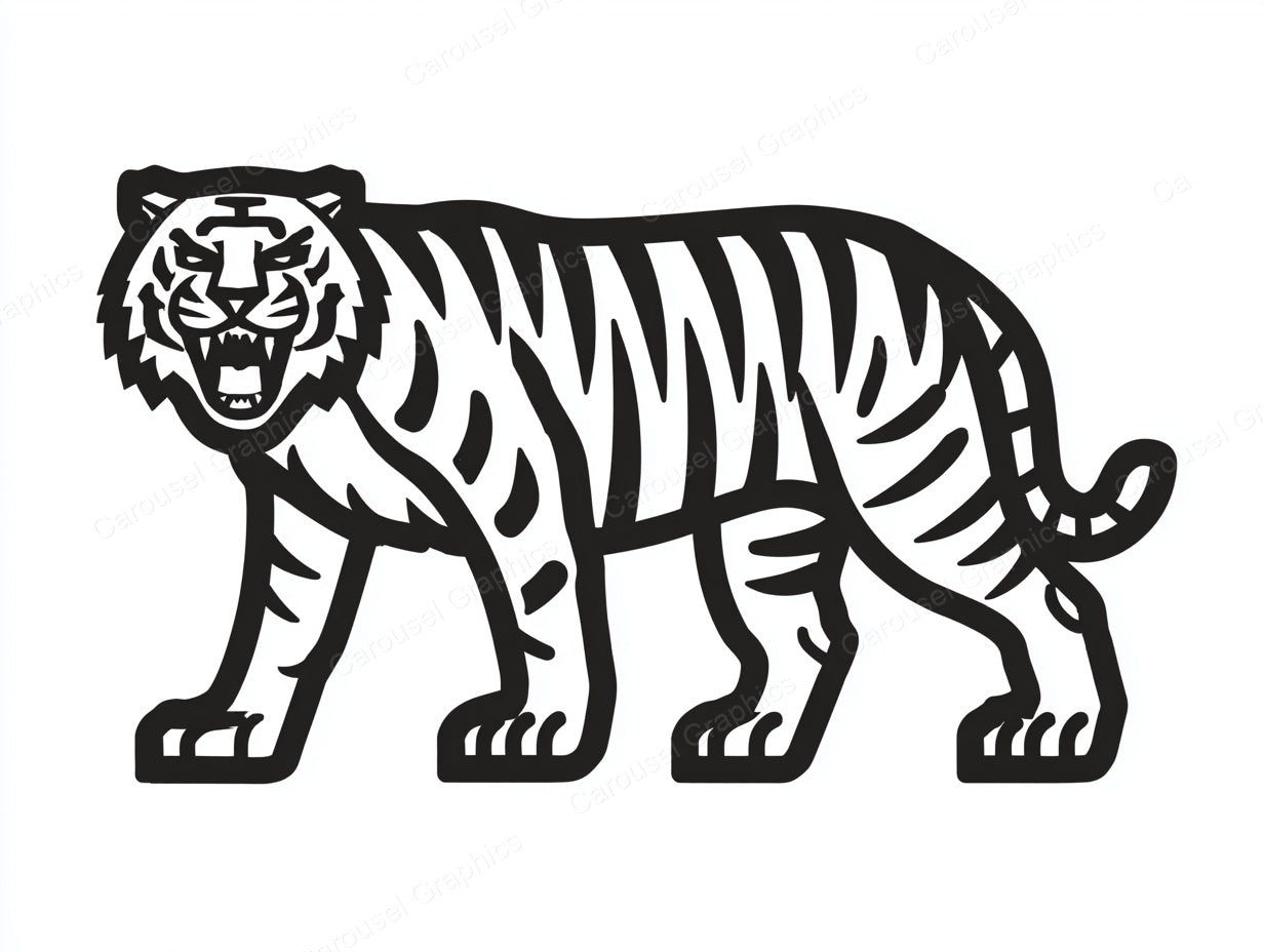 Tiger Vector Graphic preview