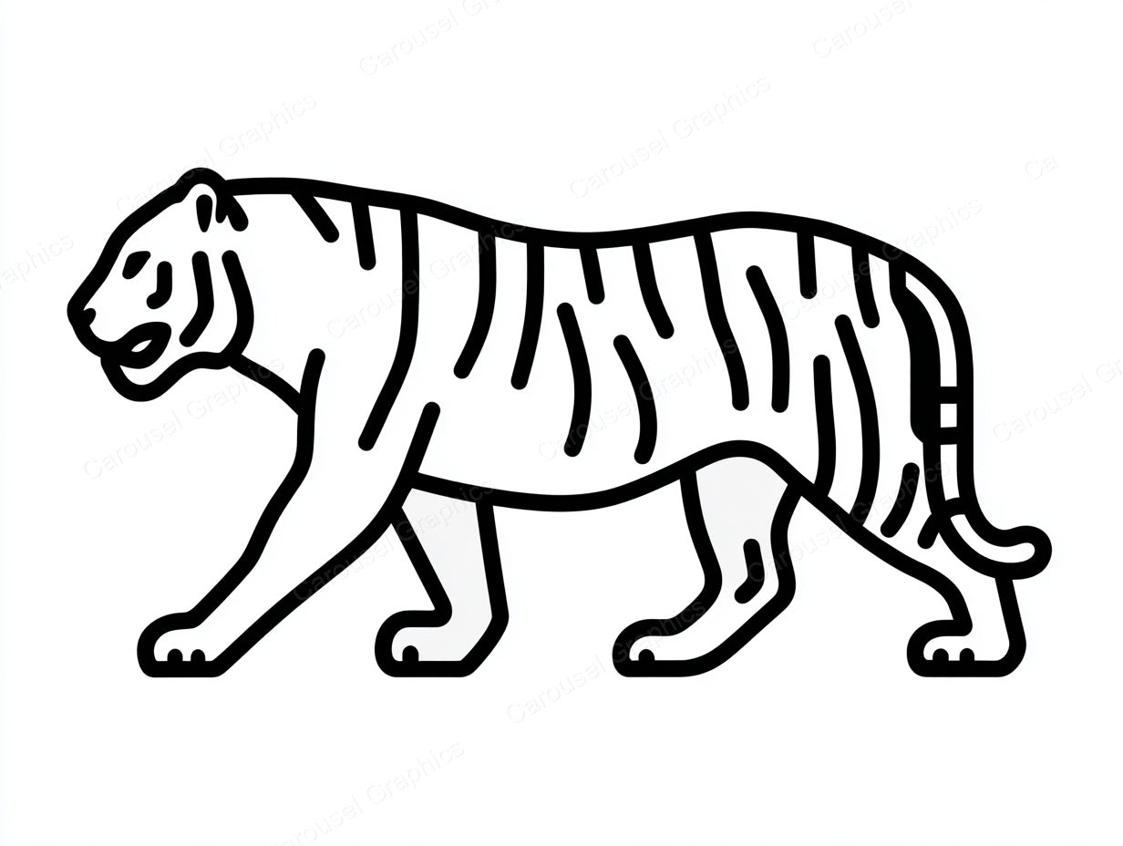 Tiger Vector Graphic preview