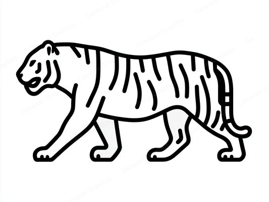 Tiger Vector Graphic preview