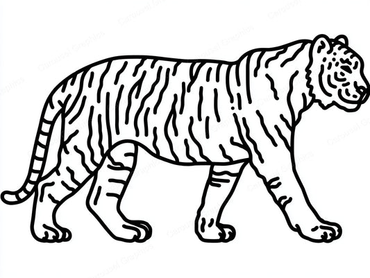 Tiger Vector Graphic preview