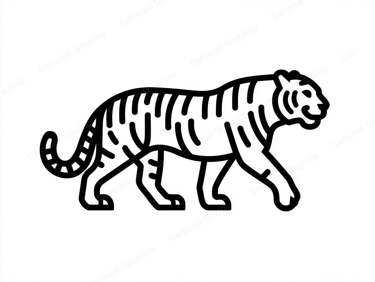 Tiger Vector Graphic preview