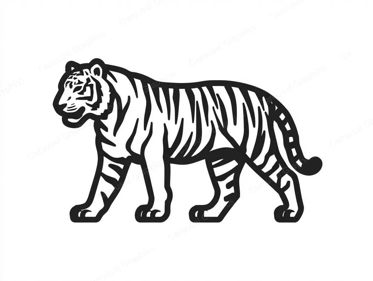 Tiger Vector Graphic preview
