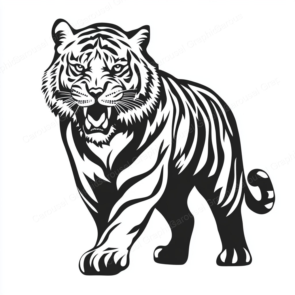 Tiger Vector Graphic preview