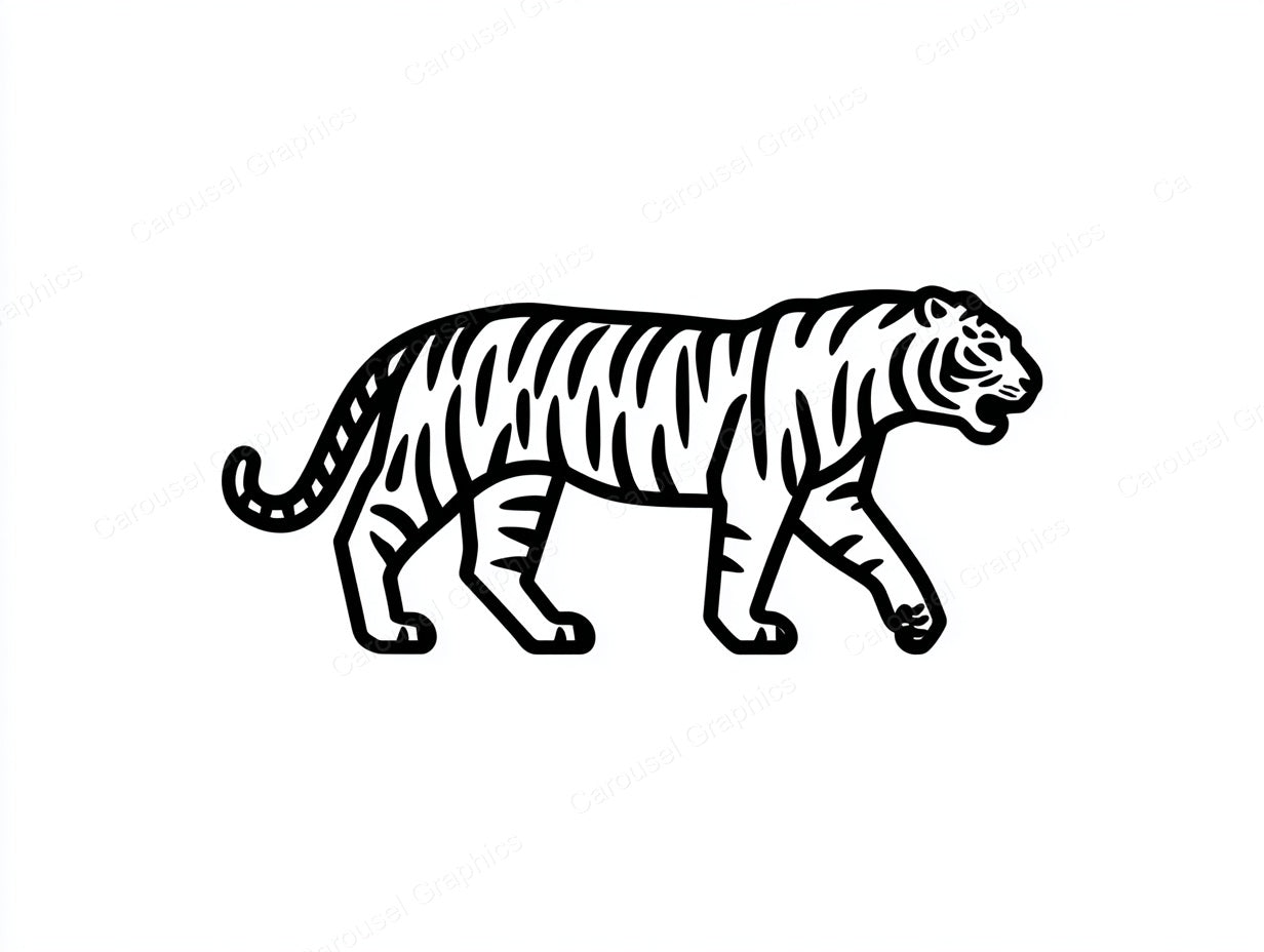 Tiger Vector Graphic preview