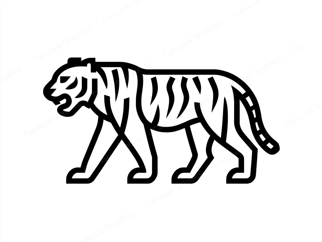Tiger Vector Graphic preview
