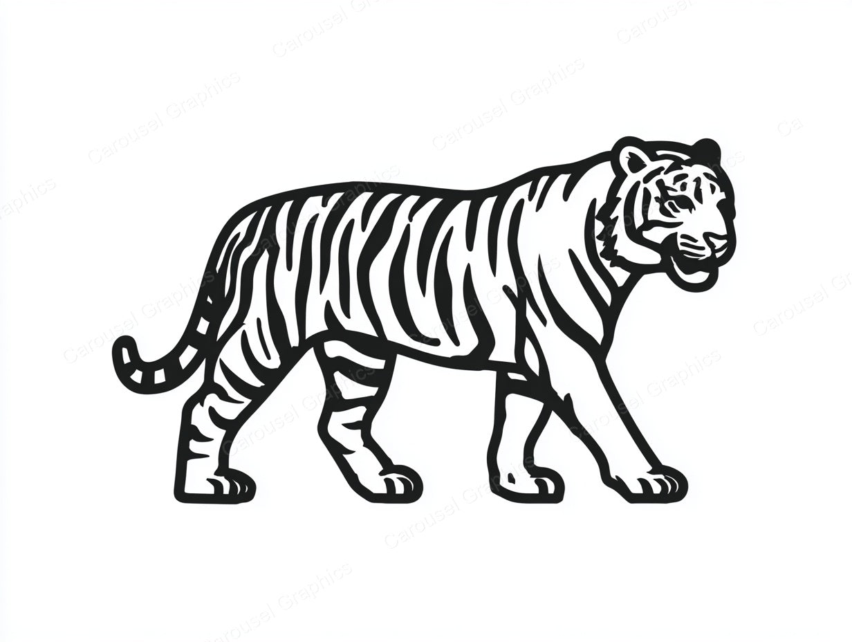 Tiger Vector Graphic preview