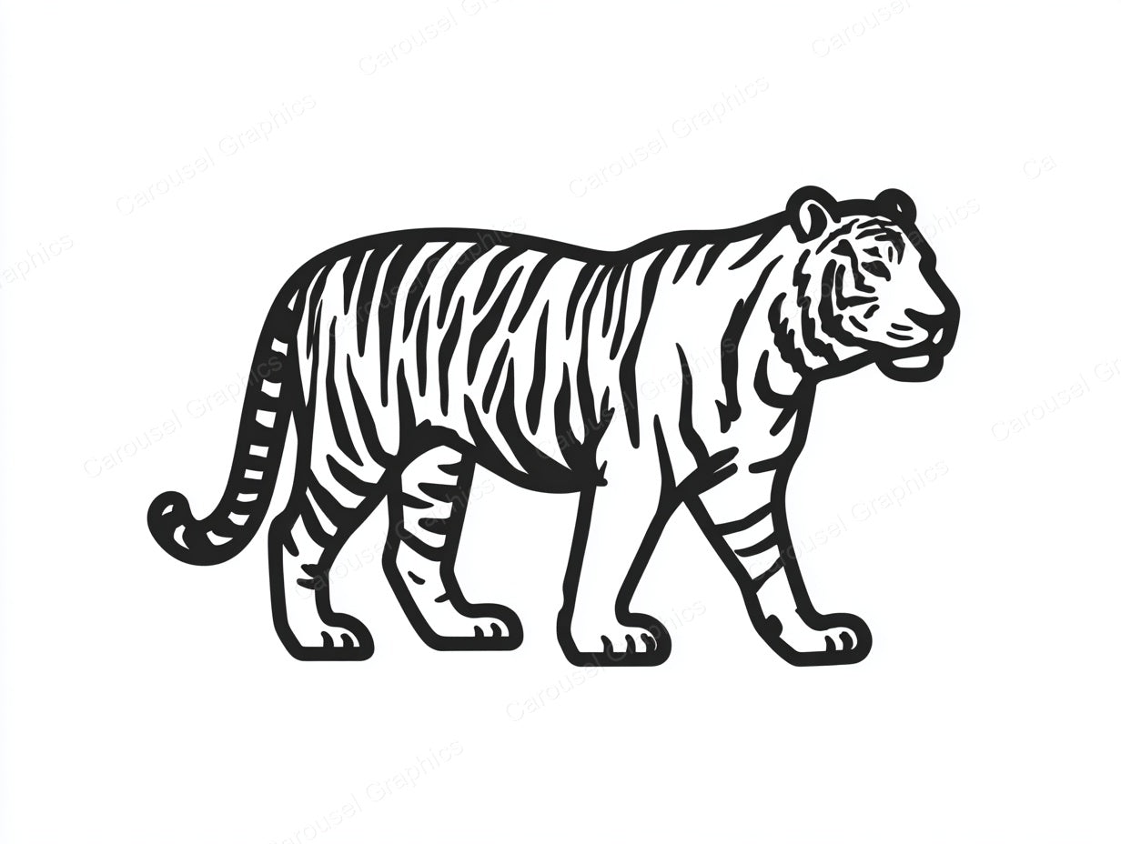 Tiger Vector Graphic preview