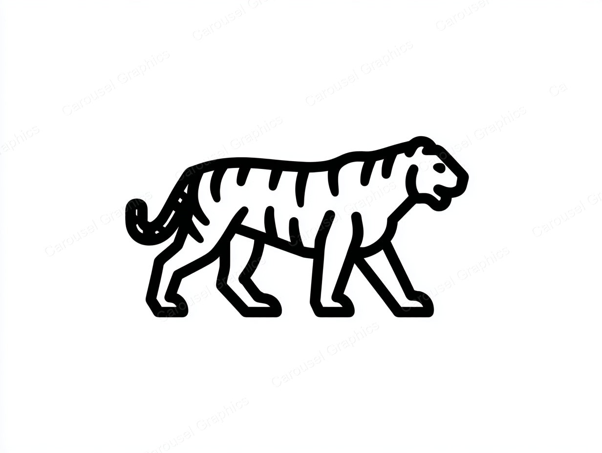 Tiger Vector Graphic preview