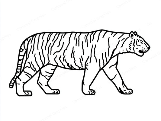 Tiger Vector Graphic preview