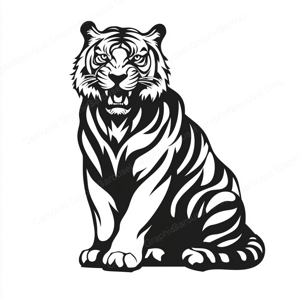 Tiger Vector Graphic preview