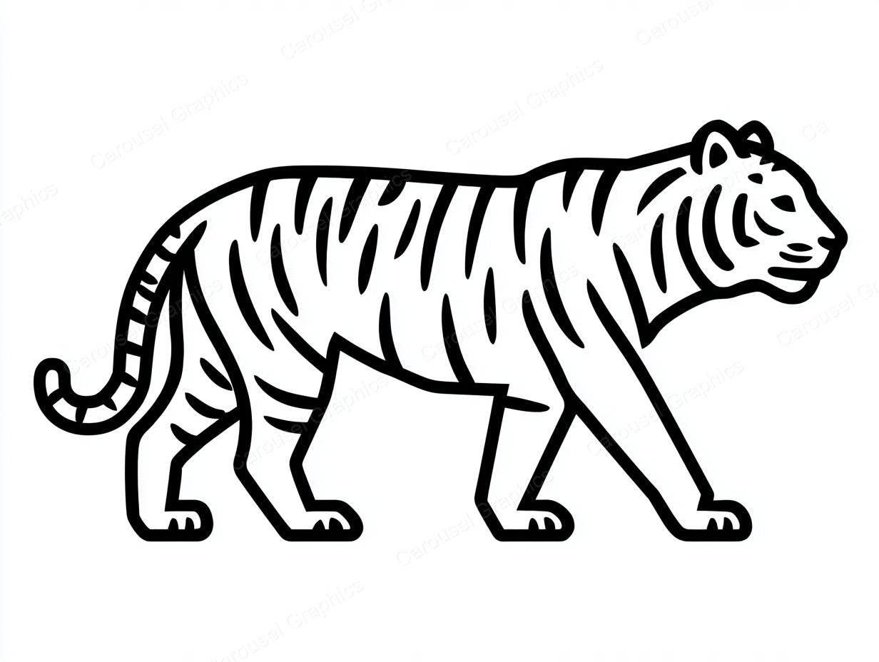 Tiger Vector Graphic preview