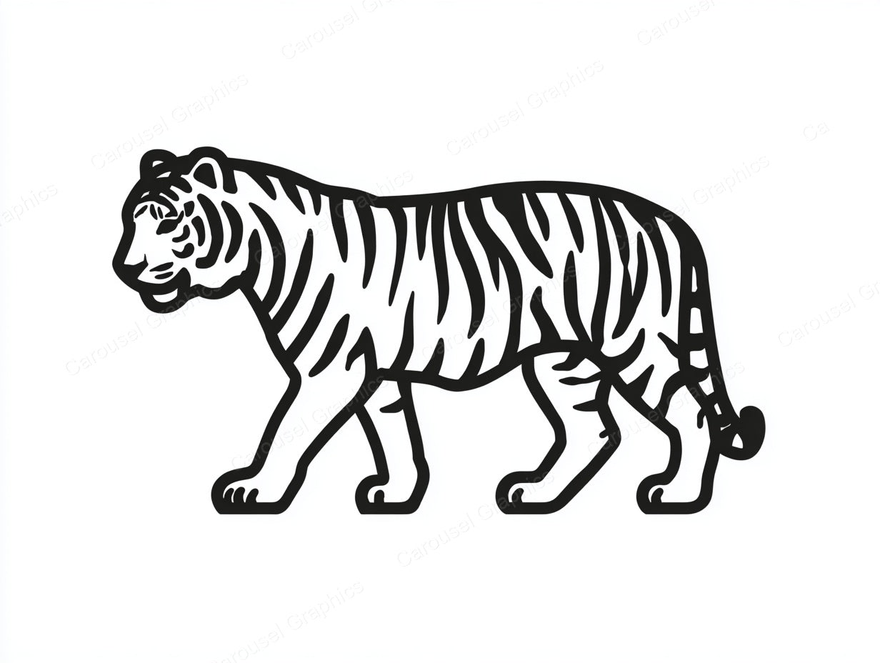 Tiger Vector Graphic preview