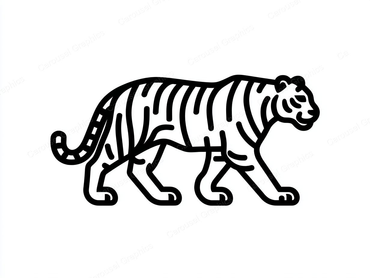 Tiger Vector Graphic preview