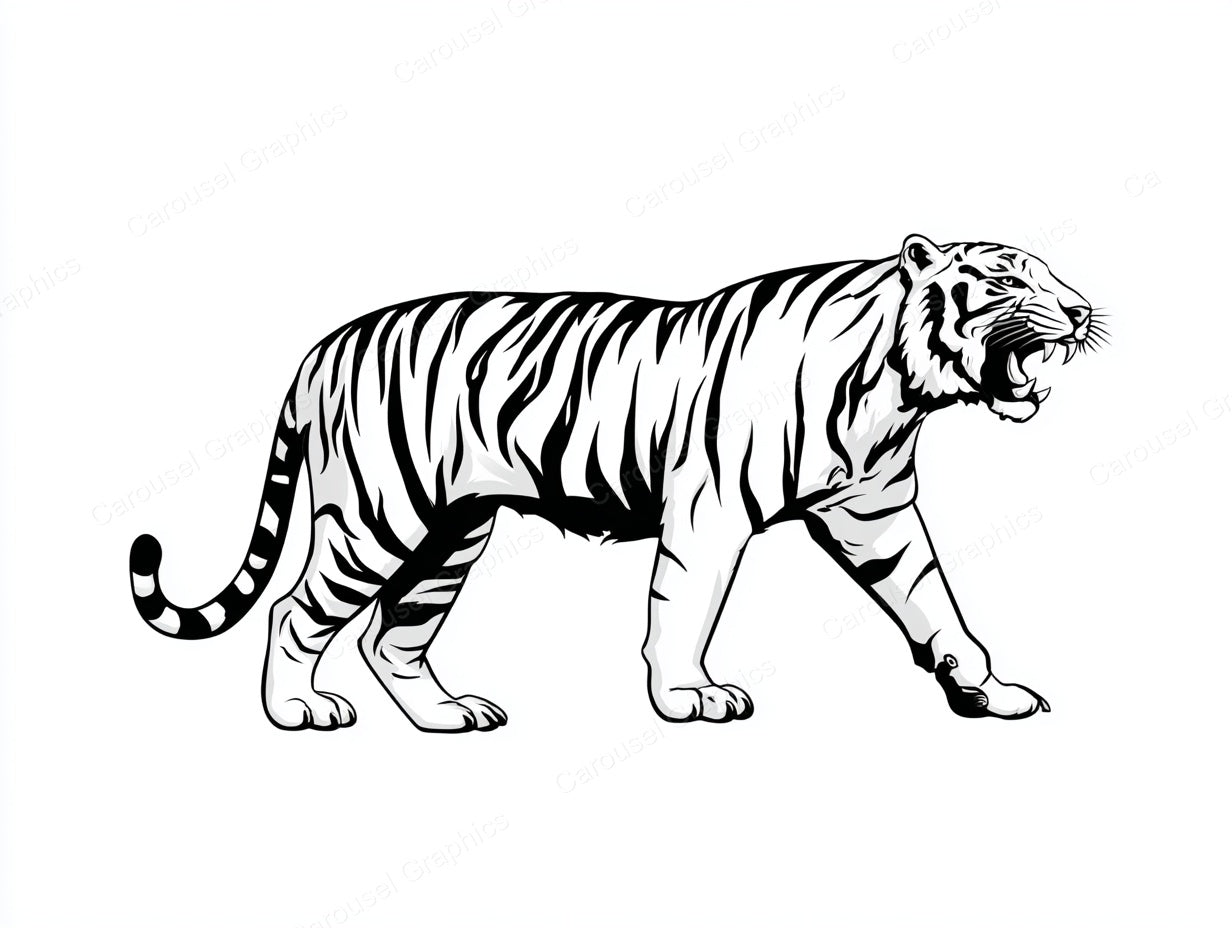 Tiger Vector Graphic preview