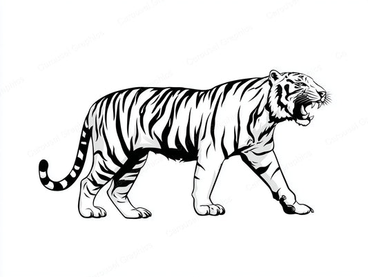 Tiger Vector Graphic preview