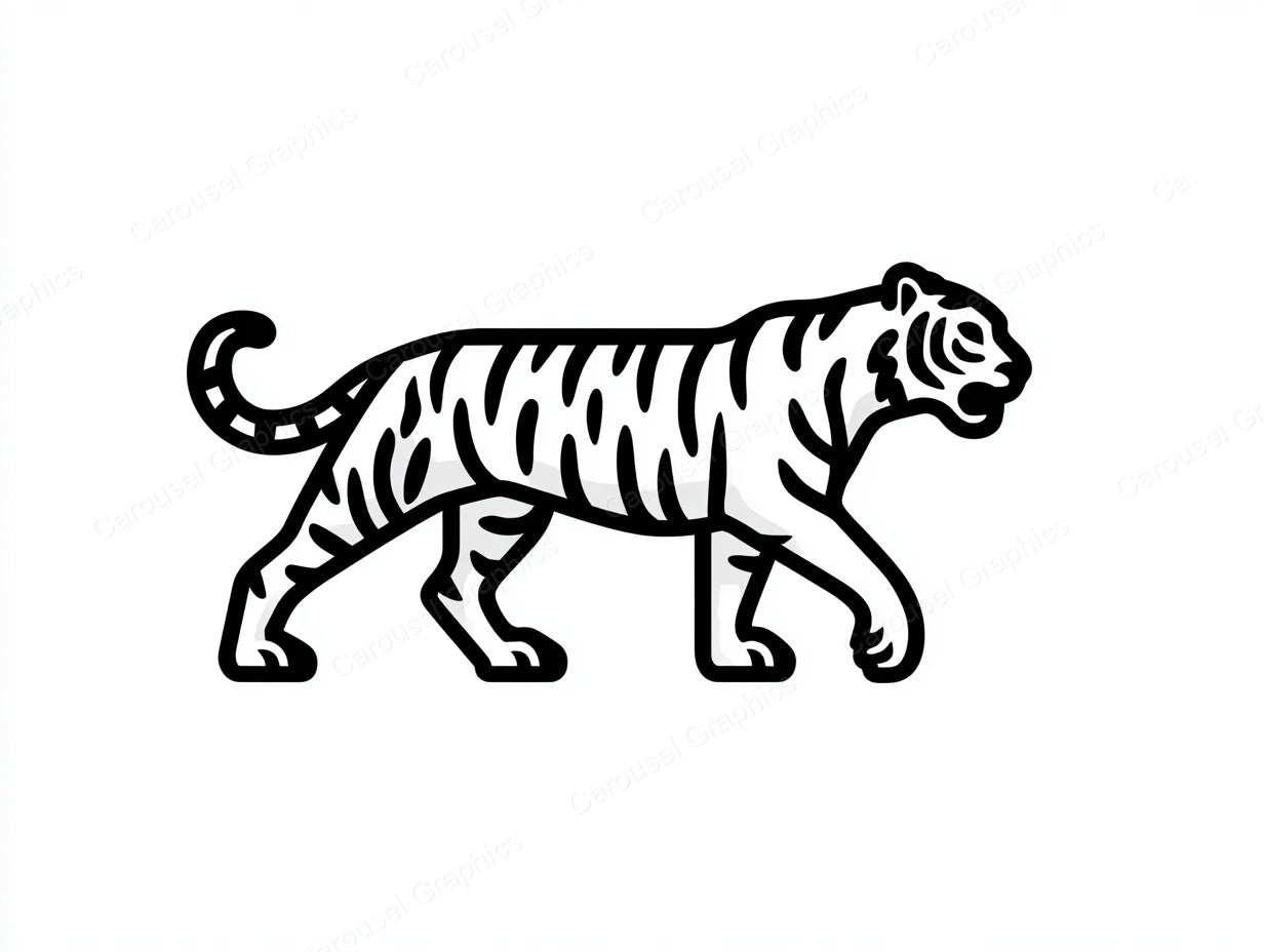 Tiger Vector Graphic preview