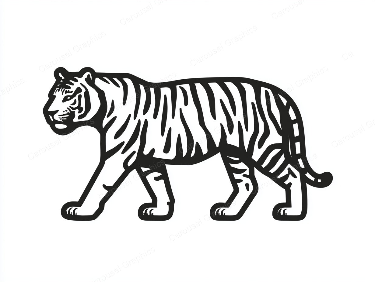 Tiger Vector Graphic preview