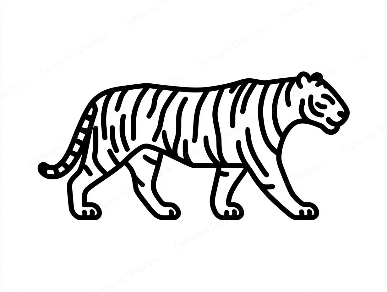 Tiger Vector Graphic preview