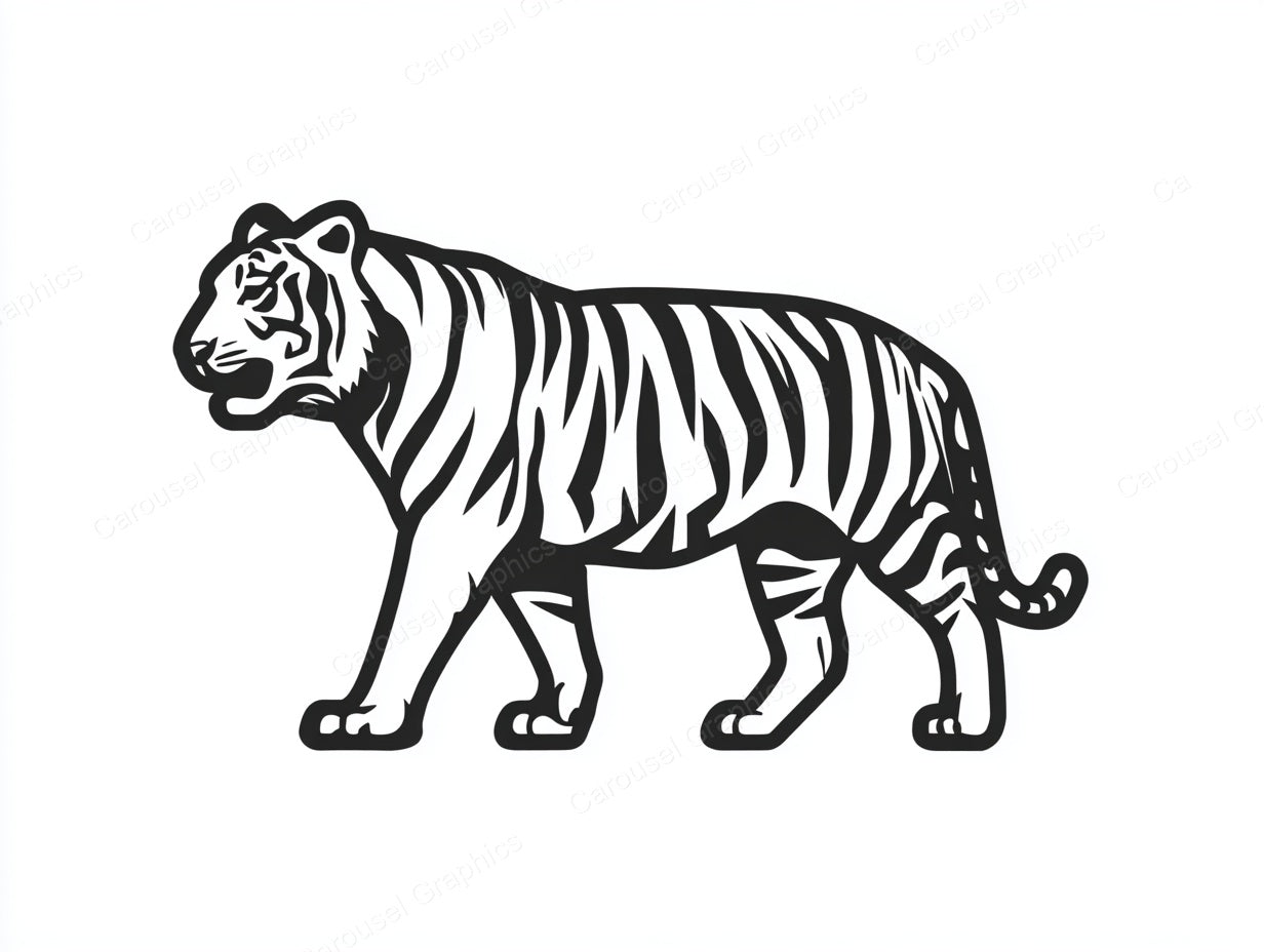 Tiger Vector Graphic preview