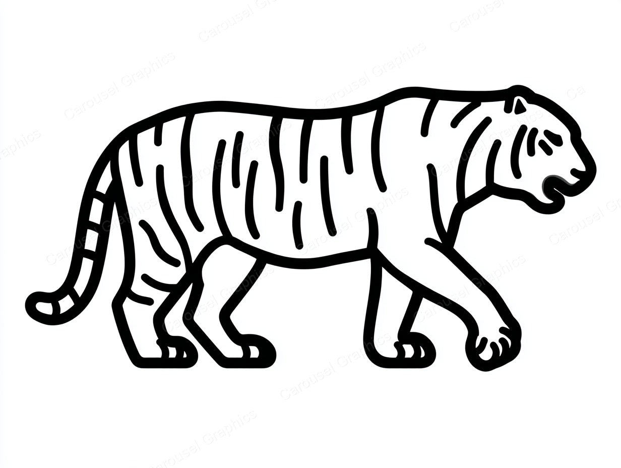 Tiger Vector Graphic preview