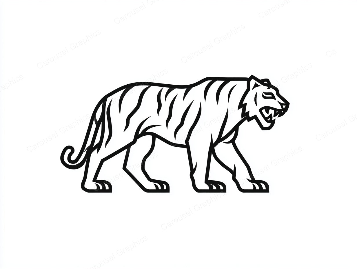 Tiger Vector Graphic preview