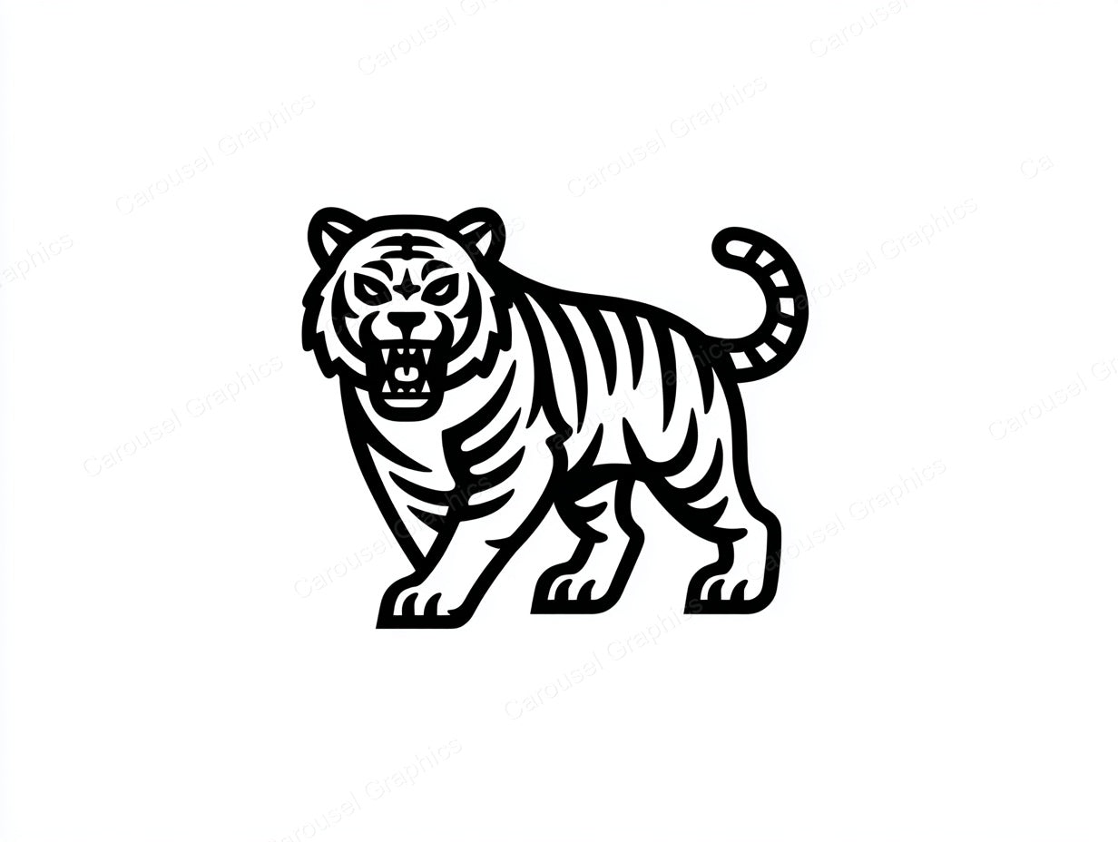 Tiger Vector Graphic preview