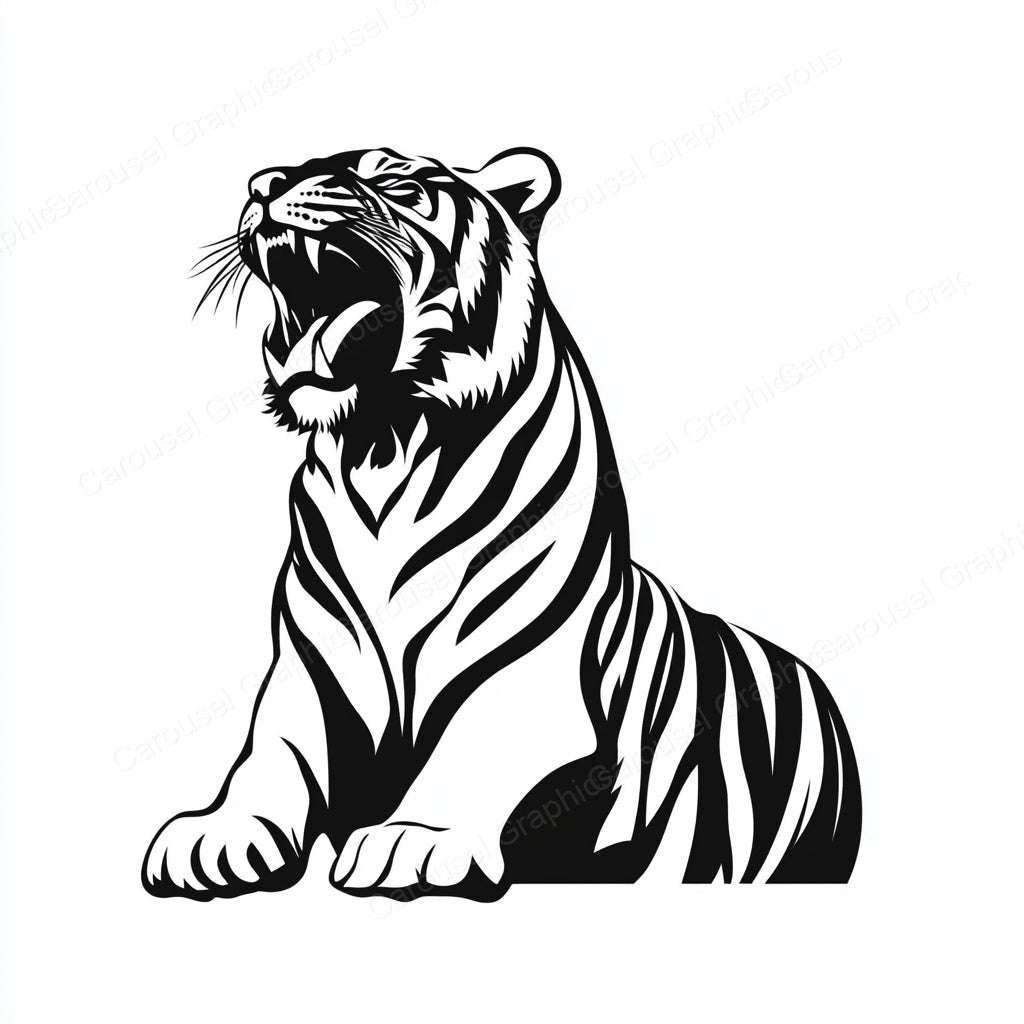 Tiger Vector Graphic preview