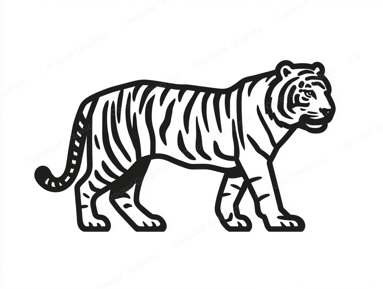 Tiger Vector Graphic preview