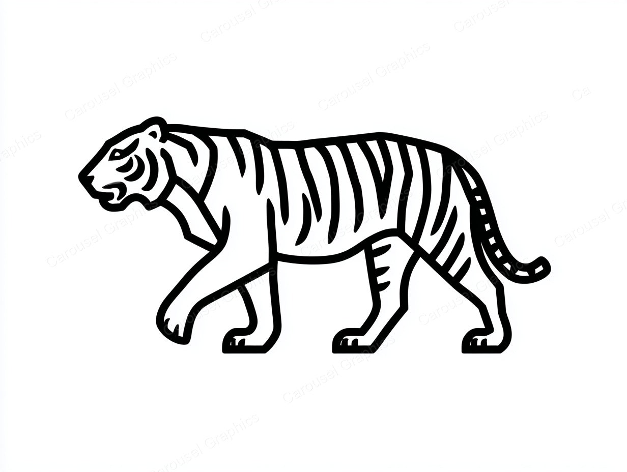 Tiger Vector Graphic preview