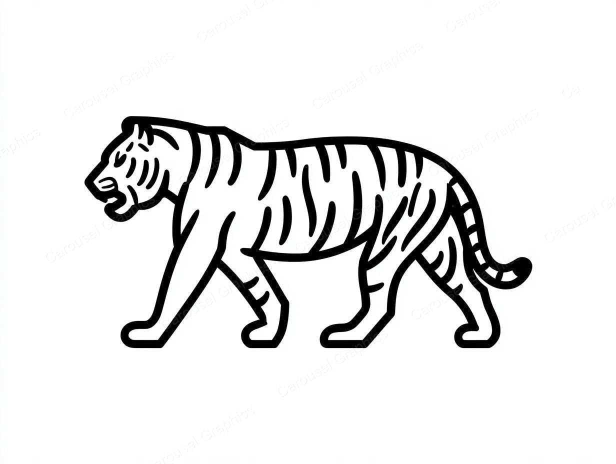 Tiger Vector Graphic preview