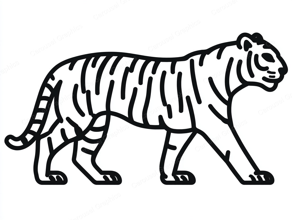 Tiger Vector Graphic preview