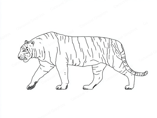 Tiger Vector Graphic preview