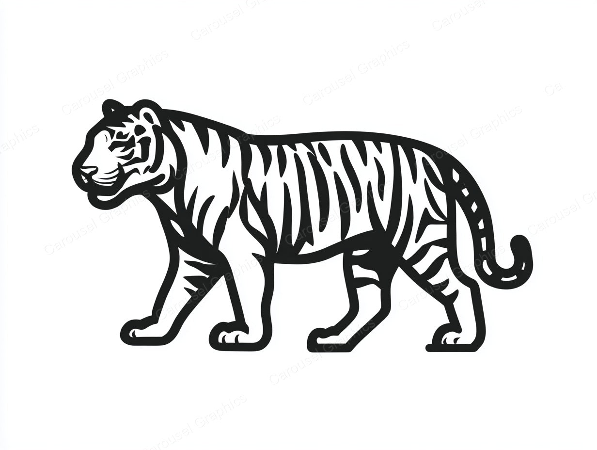 Tiger Vector Graphic preview