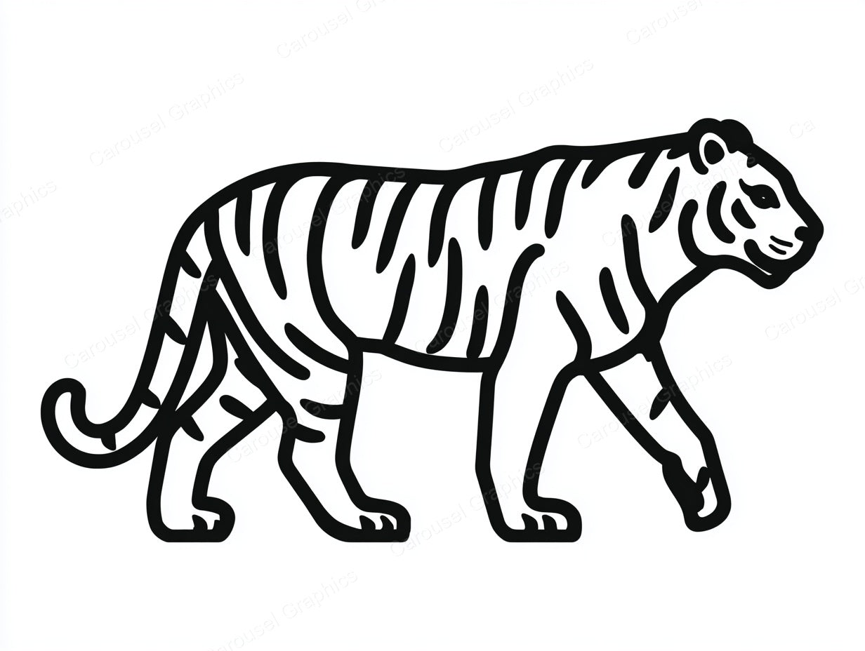 Tiger Vector Graphic preview