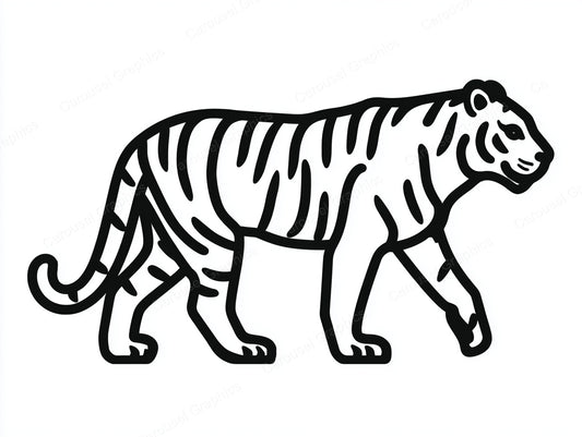 Tiger Vector Graphic preview