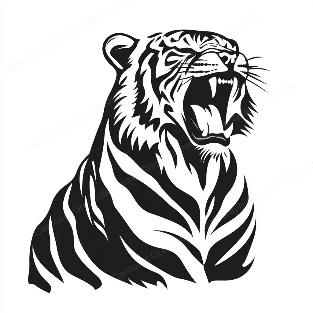 Tiger Vector Graphic preview