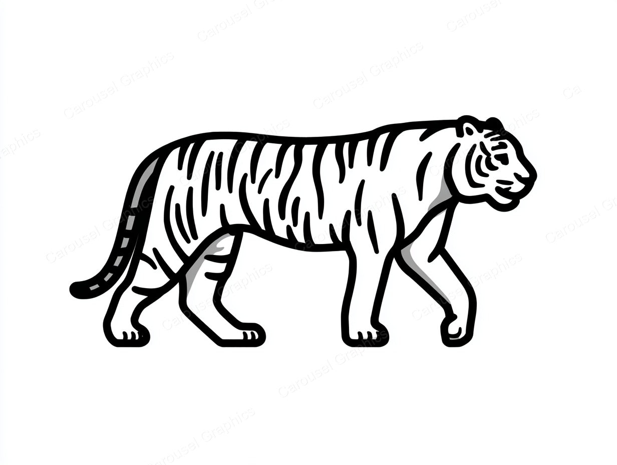 Tiger Vector Graphic preview
