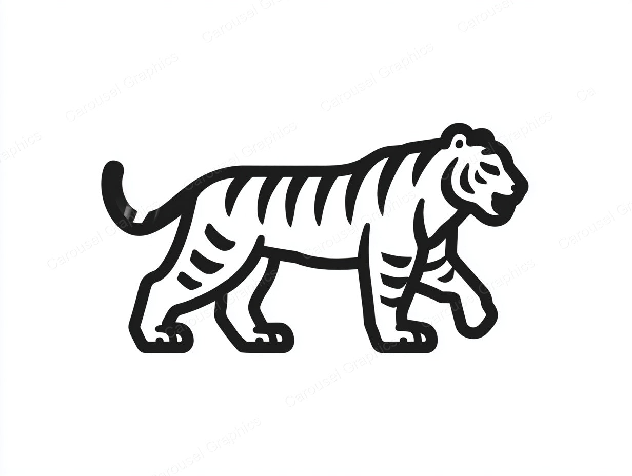 Tiger Vector Graphic preview