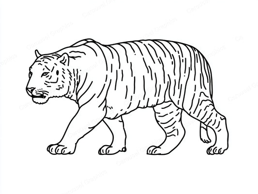 Tiger Vector Graphic preview