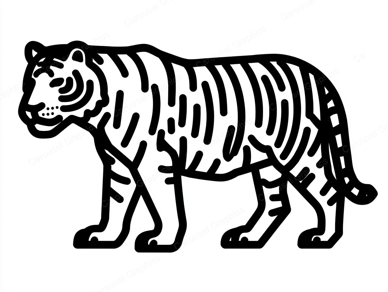 Tiger Vector Graphic preview