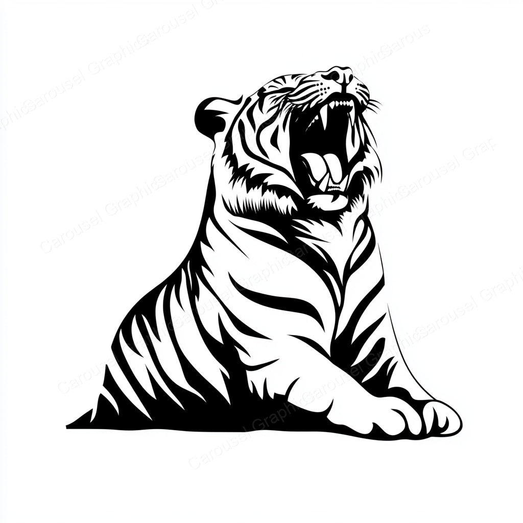 Tiger Vector Graphic preview